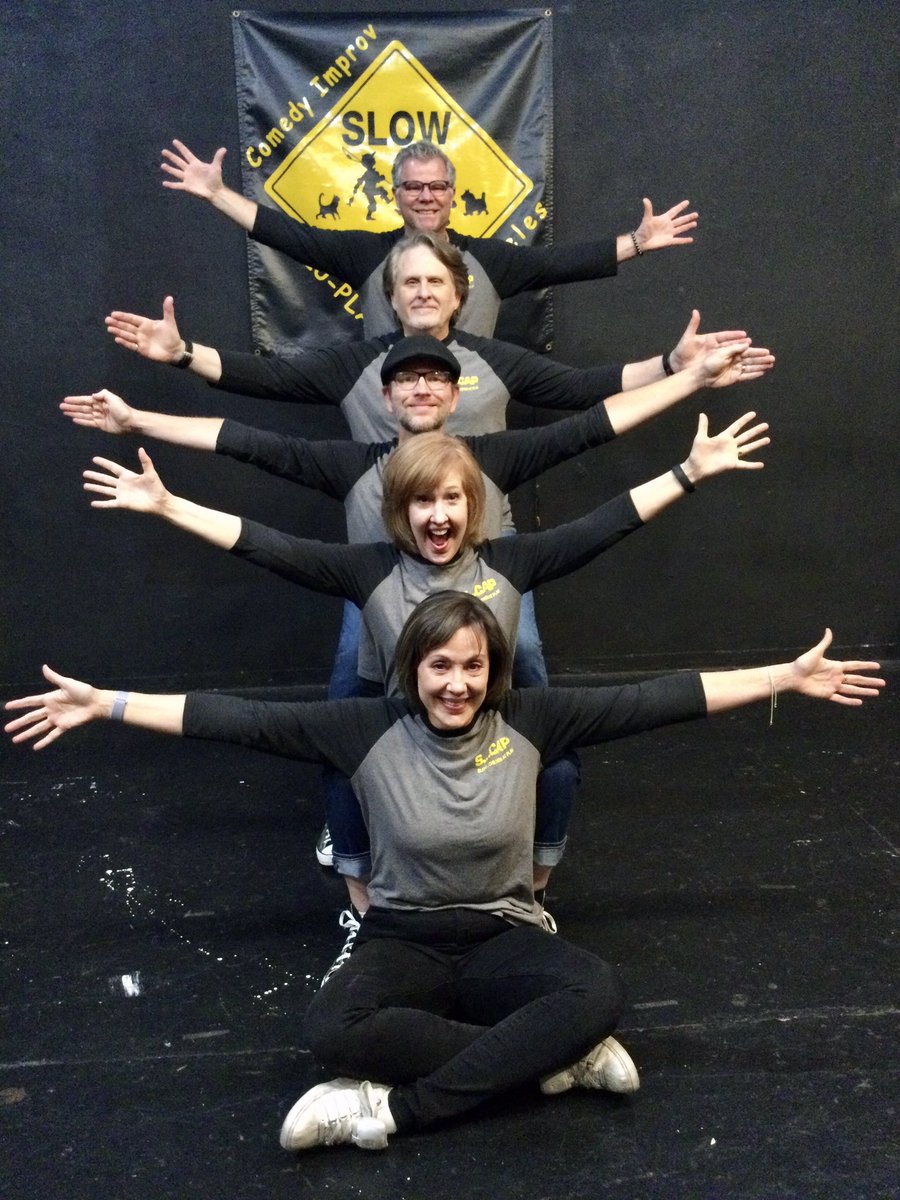SCAPimprov's tweet photo. Are you here? If not, youβre missing out on so much laughter and first class comedy improv with us. Show at 8pm!! π€ππ€£ππ¬ππ #awardwinningcomedyimprov #24thseason #noho #scap #characters #music #creativeimprov #laughterisenergizing #grateful https://t.co/ue4yUAUa93