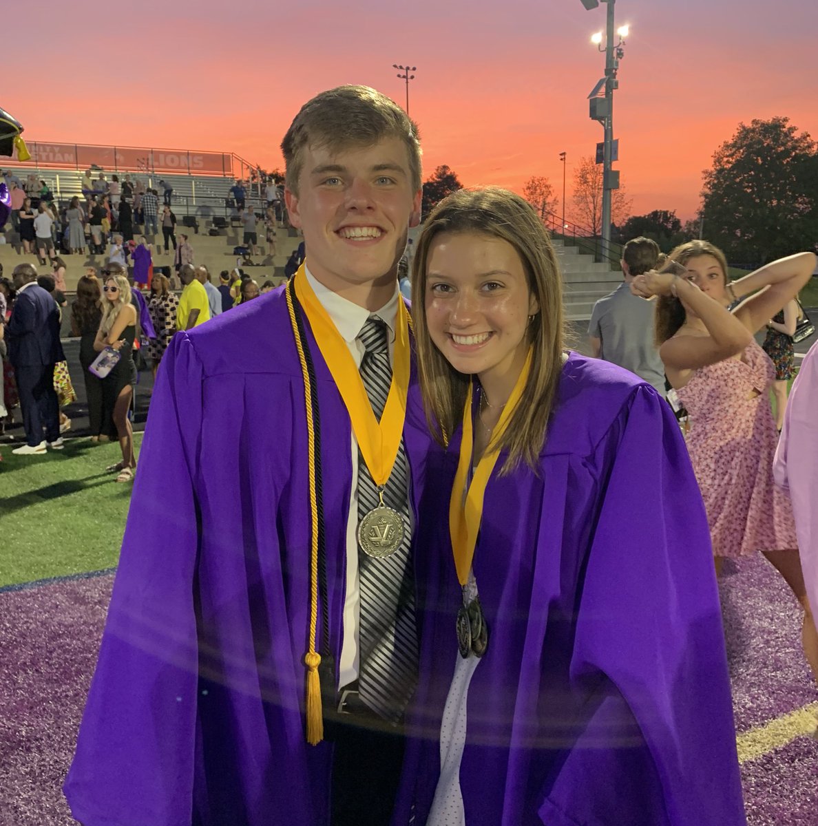 JUST GRADUATED HIGH SCHOOL!

Trinity is such a special place… filled with so many amazing people. Thank you to my family, coaches, teams, friends, teachers, and most importantly the Lord🙏🏽❤️

I’m going to miss this place!