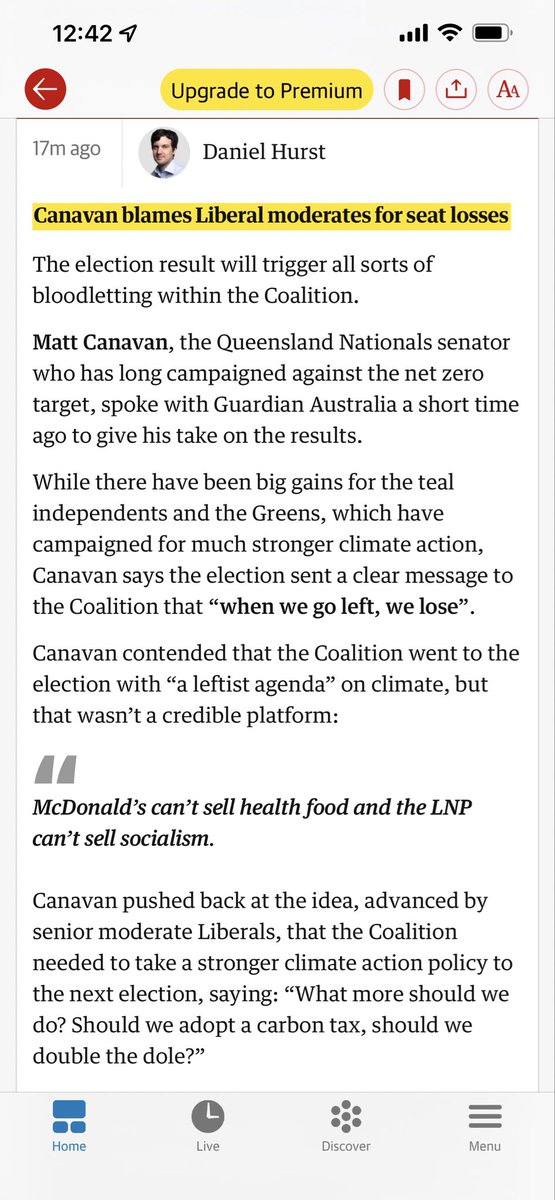 Do the Nationals actually stand for anything? Looks like they just want to win and will pretend to care to get there. #auspol