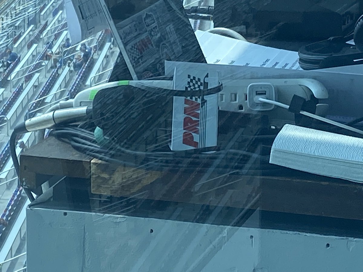 Alfie_19's tweet photo. Thanks to @Riceman61, @DougTurnbull, @ttiana &amp; @laurabeth0004 for letting me hang in radio booth and see them broadcast a @NASCAR_Xfinity Series race!! This @PRNlive crew is impressive to watch and listen to!! #RadioPros #GoPRN https://t.co/ZRWjxkVV3z