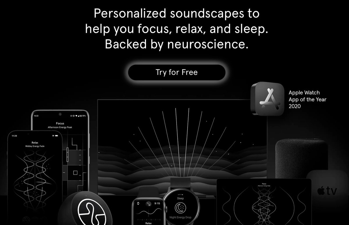 MentalHealth365's tweet photo. "Endel Pacific takes inputs from devices and sensors, understands user context, and creates the optimal personalized soundscape based on this data." - @EndelSound - https://t.co/rt6tUf2SaD - #endel #deeperfocus - #LifeBeyondSelf designed with #MentalHealth365 https://t.co/LIRPUcLv91