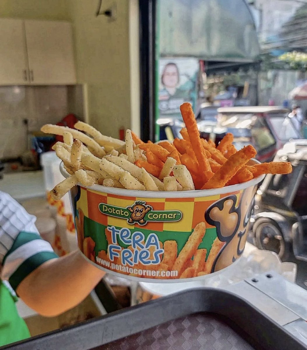 DiscoverMnl's tweet photo. Tera fries time!🍟🙌🏼

📷: @msrobielicious 
#DMFoodSeries
#DiscoverMNL https://t.co/TJCwNjGyJ6