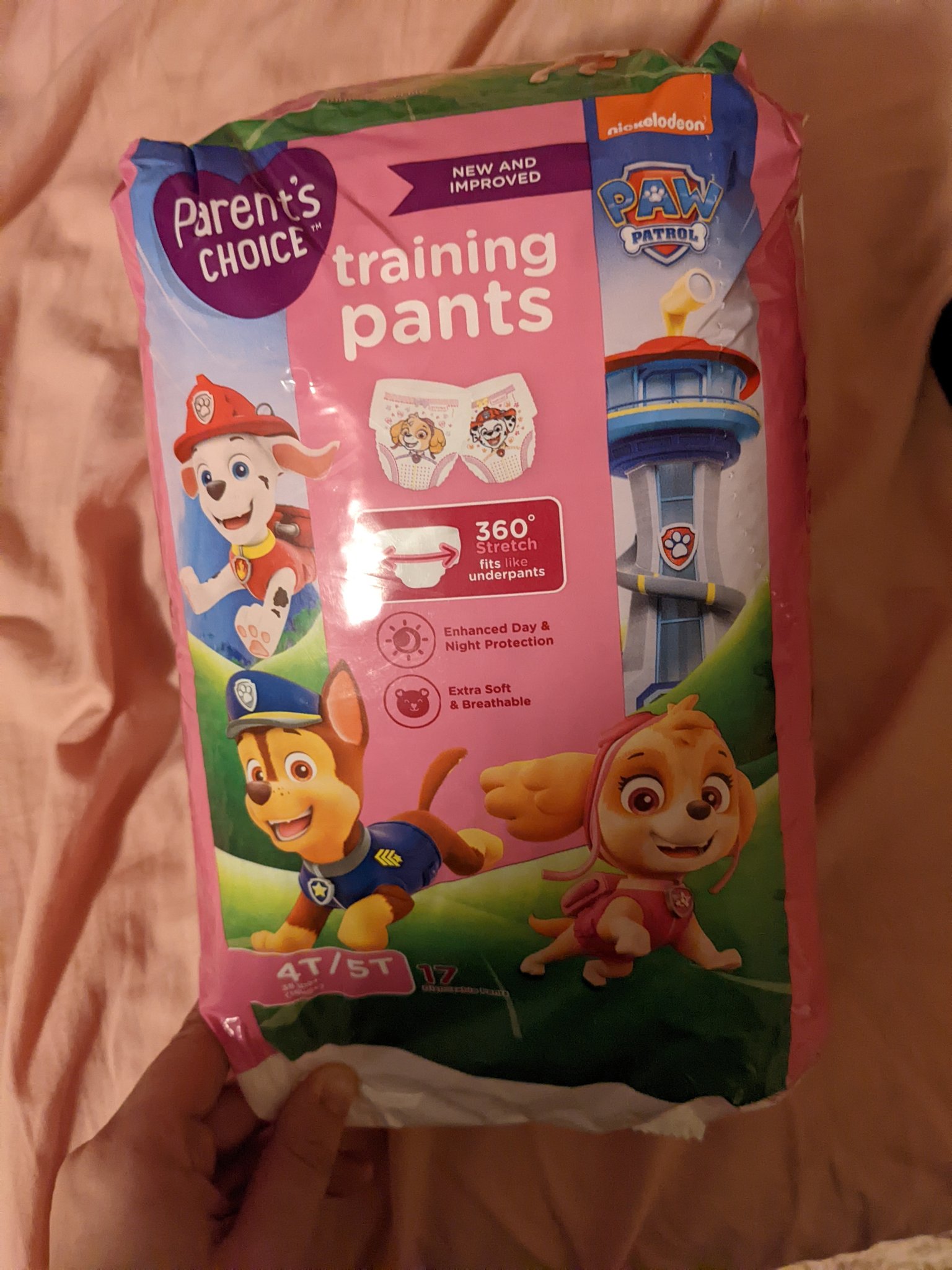 ⭐Izzy⭐ on X: The paw patrol pull ups / training pants seem to have a  gotten a redesign. New packaging is cute but they have a granny panties  type deal up top