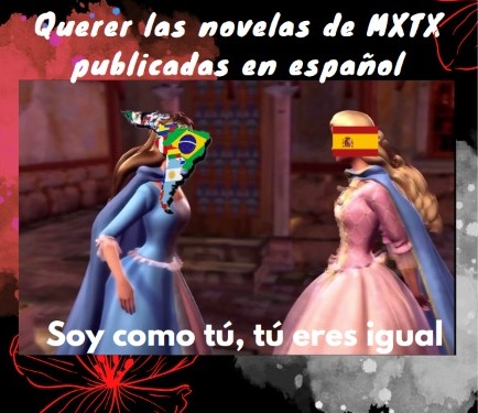 AimeResendiz1's tweet photo. ✨Tú, yo y todos leyendo una misma traducción al español neutro de las novelas de MXTX...no sé, piénsalo✨
#DANMEIALESPAÑOLYA #novelasmxtxenespanollatam #ALAEDITORIALQUEPUBLIQUEMODAOZUSHI #MDZSparalatinoamerica
#SOMOSMILES #MoluBooksMXTX 
@MXTXespanol @MoluBooks @thetocino https://t.co/poXmxaX3bi