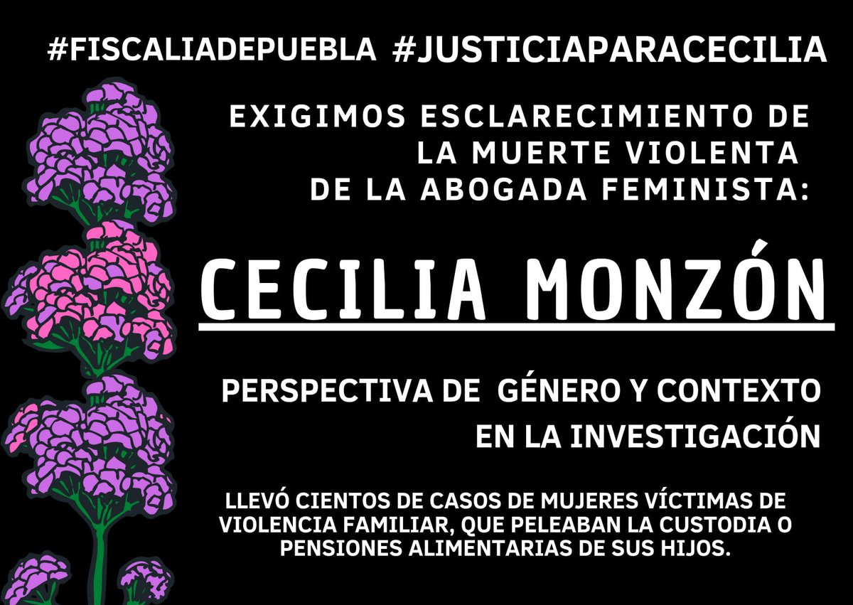LA MUERTE VIOLENTA DE LA COMPAÑERA CECILIA NO DEBE QUEDAR IMPUNE  ,DEBE TENER INVESTIGACIÓN FORENSE Y INTERVENCIONES CONPERSPECTIVA DE GÉNERO Y CONTEXTO 
ALERTAAAAAAA