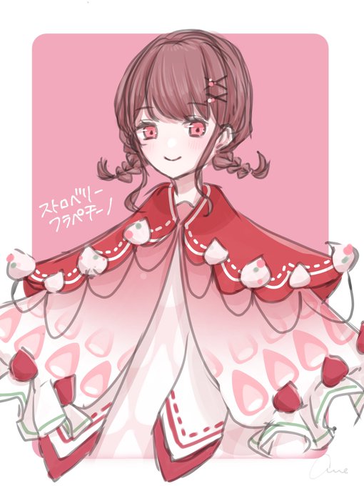 リプで指定された食べ物を擬人化するのtwitterイラスト検索結果