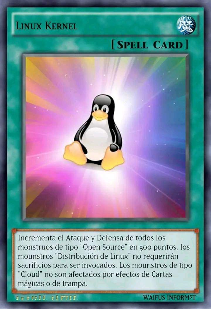 ivadesk's tweet photo. Activo mi Linux Kernel efecto... https://t.co/1E8TXgEoAh