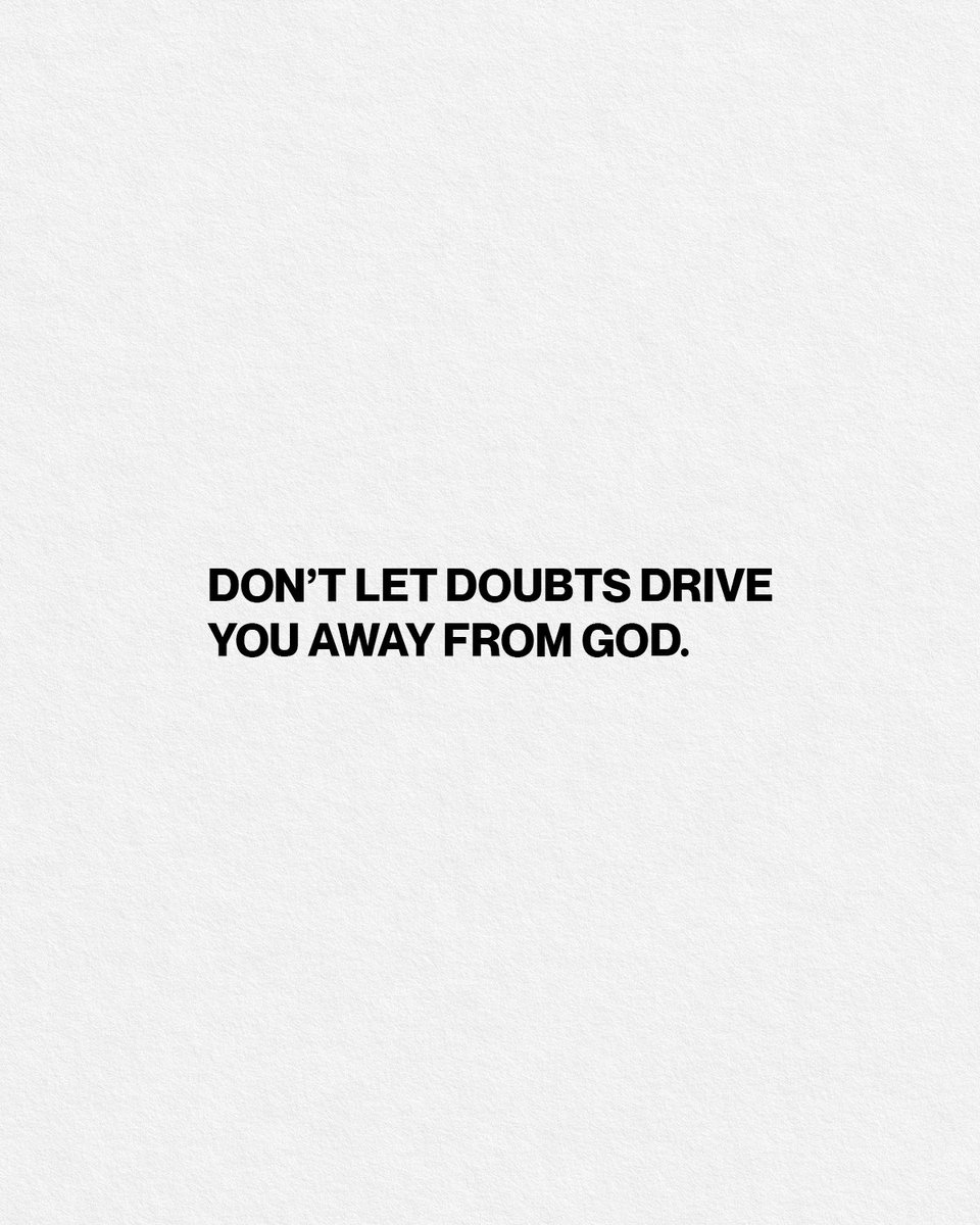 We rarely grow stronger in our faith by denying doubts. Deeper faith usually comes from asking honest questions and growing through our doubts.