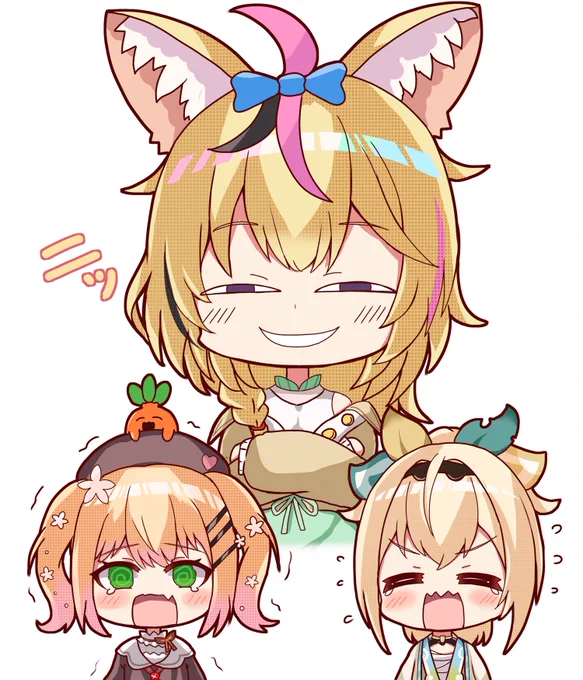 ホラー配信、後方見守り(愉悦)部最高だった☺️

#絵まる #ねねアルバム #いろはにも絵を 