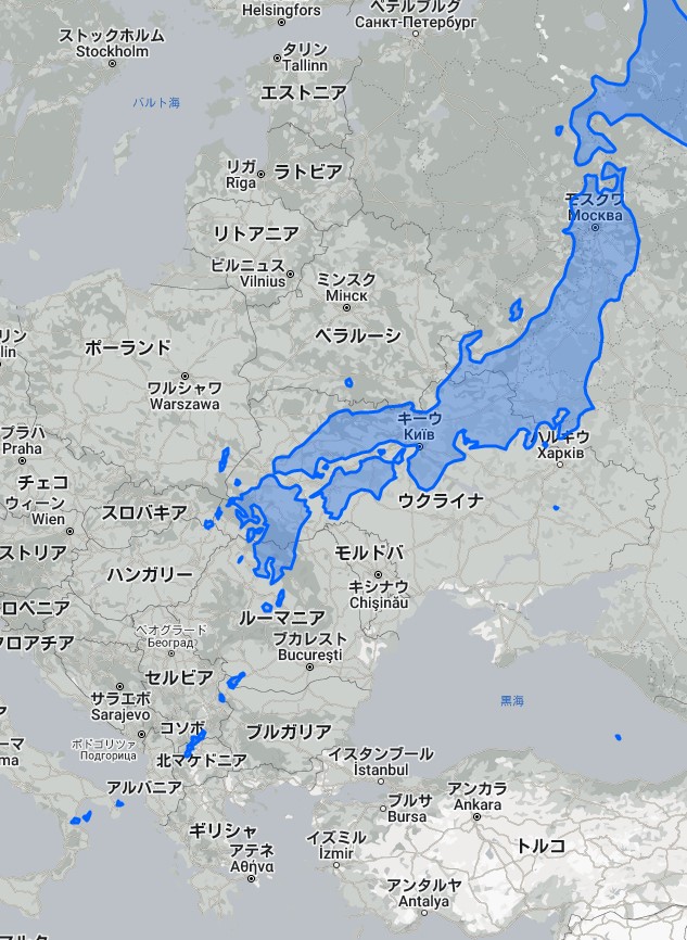 キーウ地図 キーウ地図