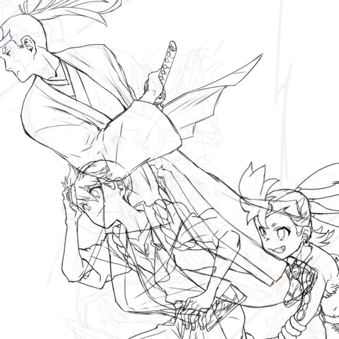 忙しくて放置してたやつを進めようとしたら、下描き無視しまくってて何を描いてたかわかんなくなっている
下描き大切…無視するのよくない…
ナニコレ…

←やること 今の気持ち→ 