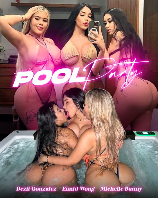 #PoolParty Con las mamis @ennidwong & @michellbaezof 🤩😍🔥 En mi sitio Porno! 🤤🔥😈
Gracias @DyroArt por