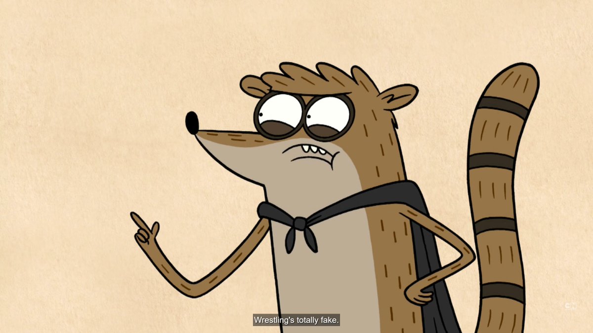 Regular show in 4 tweet media