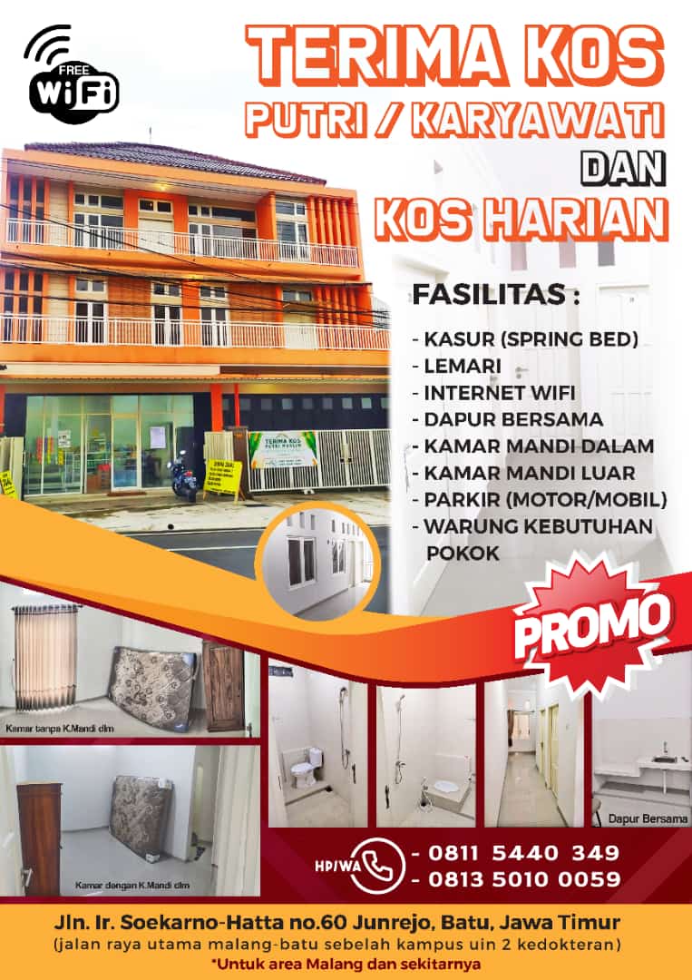 vittawata's tweet photo. Buat yg cari kos yuk monggo @infomalang @infobatu @anakkostmalang @KostMalang_ @KostMalang @mahasiswamlg @SeputarMalang https://t.co/3oNO3VM0ov