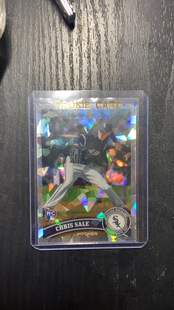 bales_brennen's tweet photo. Chris Sale atomic sapphire RC $100 shipped BMWT. Comps attached @HobbyConnector @sports_sell https://t.co/4R5rsnx6id