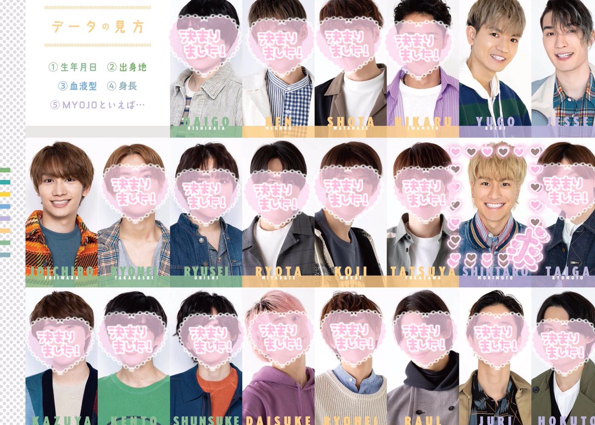 TagO715s's tweet photo. 【求】佐藤勝利＞森本慎太郎
【譲】印以外

郵便でのお取引のみとなります
森本のみ異種可(森本→2020デタカ優先)
1冊のみの購入なため 1:2〜優先
 #デタカ交換2022  #デタカ交換  #デタカ交換デビュー組  #デタカ譲 #Myojoデタカ交換 #Myojoデタカ2022  #Myojoデタカ交換2022 https://t.co/ItmOJFqqs0