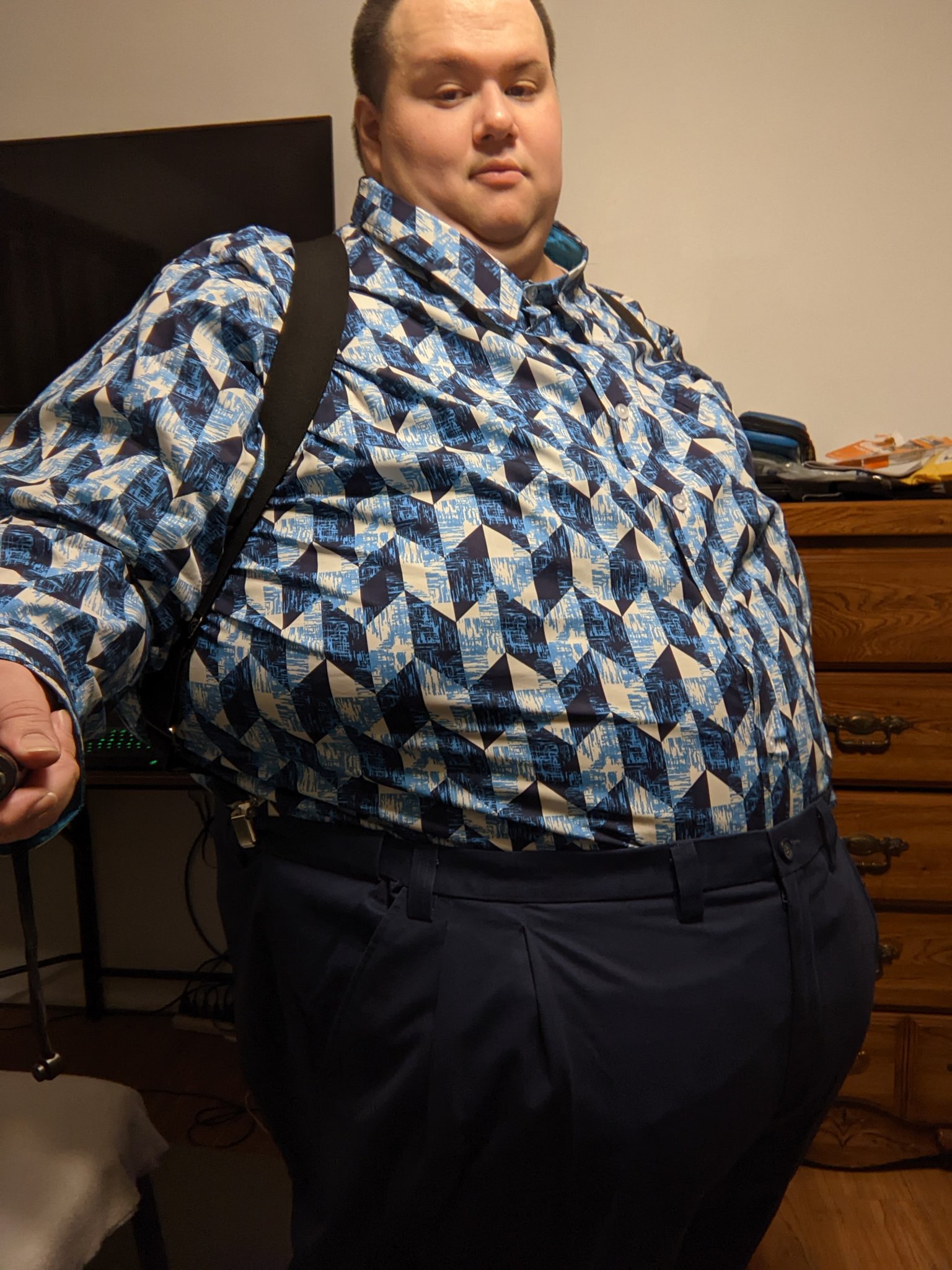 Fat Man Belly Play 53