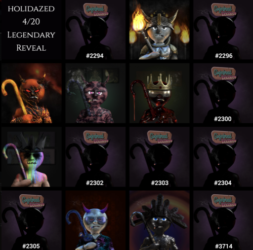 Beanies62457439's tweet photo. Aright, who won El Diablo?
I'm pretty jealous of this darkly-masked @headroom original 1/1 from the @Gingerbreadnft Holidazed collection... then again each of these legendaries are great!
#rebaked #gingerbreadsquad #nft #ADA https://t.co/5htQzVWKCK