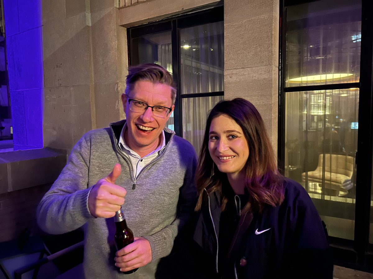 So 🤴 <a href="/beeple/">beeple</a> could have attended any party but guess where he went: <a href="/worldofwomennft/">world of women</a> party!