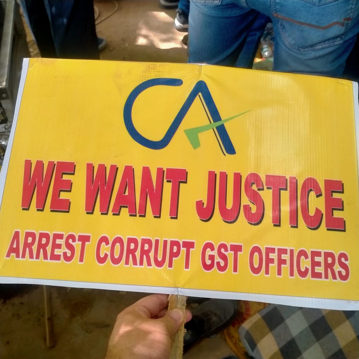 Andh Bhakt to Desh Bhakt

We are Partner in Nation Building
Not Partner with any Political Party

I request everyone, speak for country; raise voice for Profession

Support the cause &amp; P
#JusticeforCA #StopCorruptionInGST