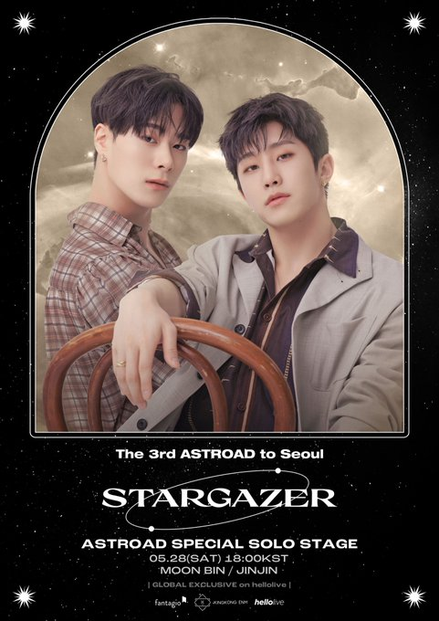 _deareunwoo's tweet photo. It's D-6 already!! Really excited to know what ASTRO have prepared for us this time round.
So.. Their solo stages will be their solo songs? Omgg
Cant believe this we're going to watch the concert live this time π
#ASTRO #μμ€νΈλ‘ #STARGAZER #hellolive #hellolive_Bingo_Event https://t.co/xdBMK4HEjg