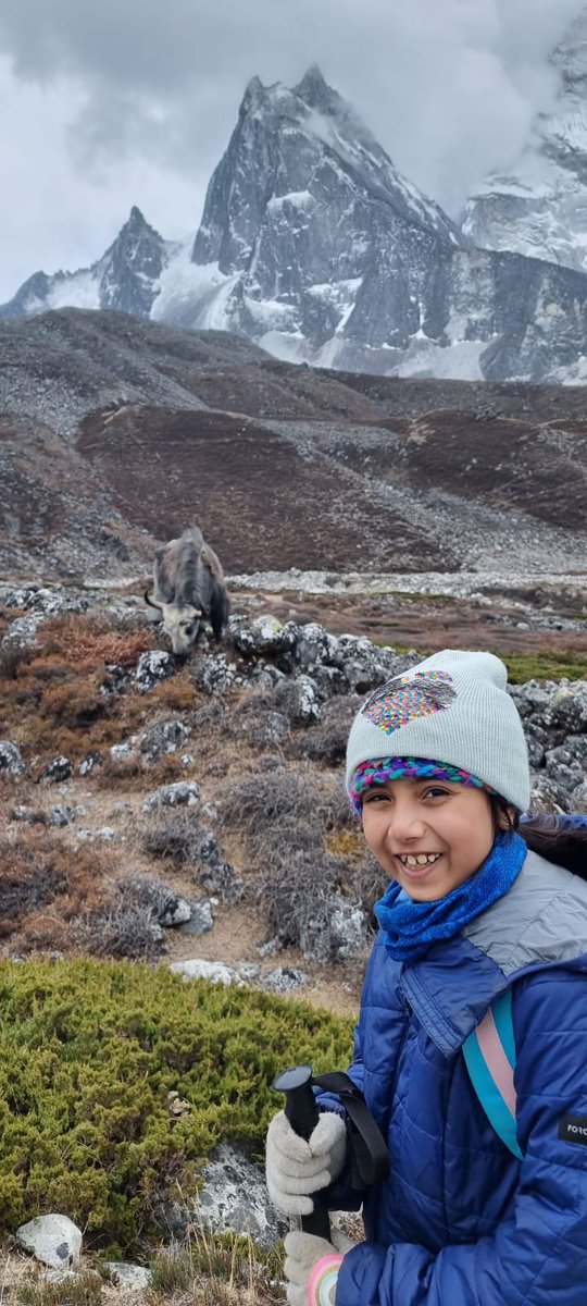 timesofindia's tweet photo. 10-year-old girl from #Maharashtra summits Everest base camp 

Read: https://t.co/R64d4zOp0k

#IndianMountaineers #Everest #EBC https://t.co/4IYmtgrxNM