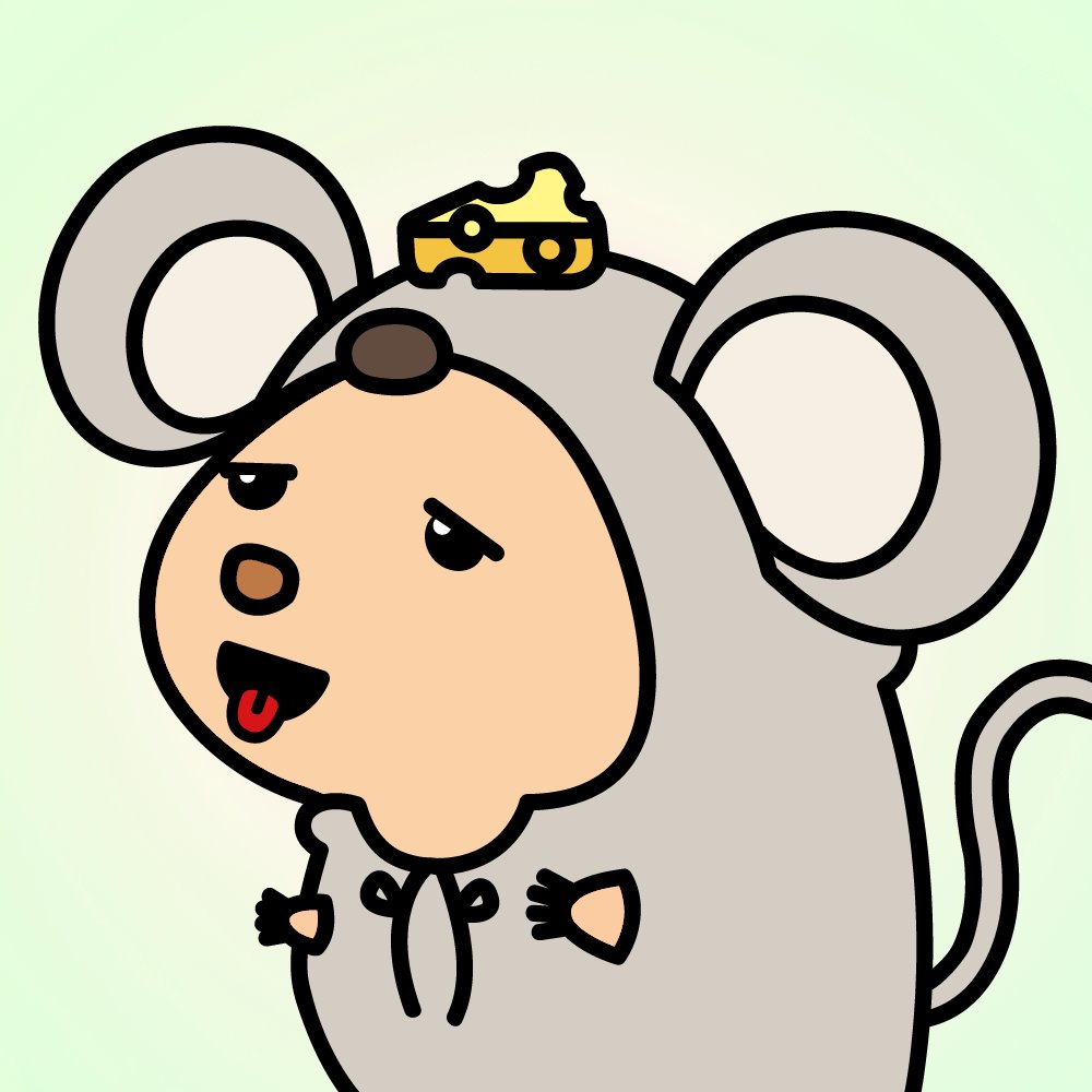 Hello friends 🐶🐱🐭🐹🐰🐻🙉
Today`s sneak peek!! Bara with a mouse hoody!

#SneakPeek #newnftproject #NFT #NFTs #NFTCommunity #NFTart #nftcollector #Baradisenft #animalfriendly #ecofriendly