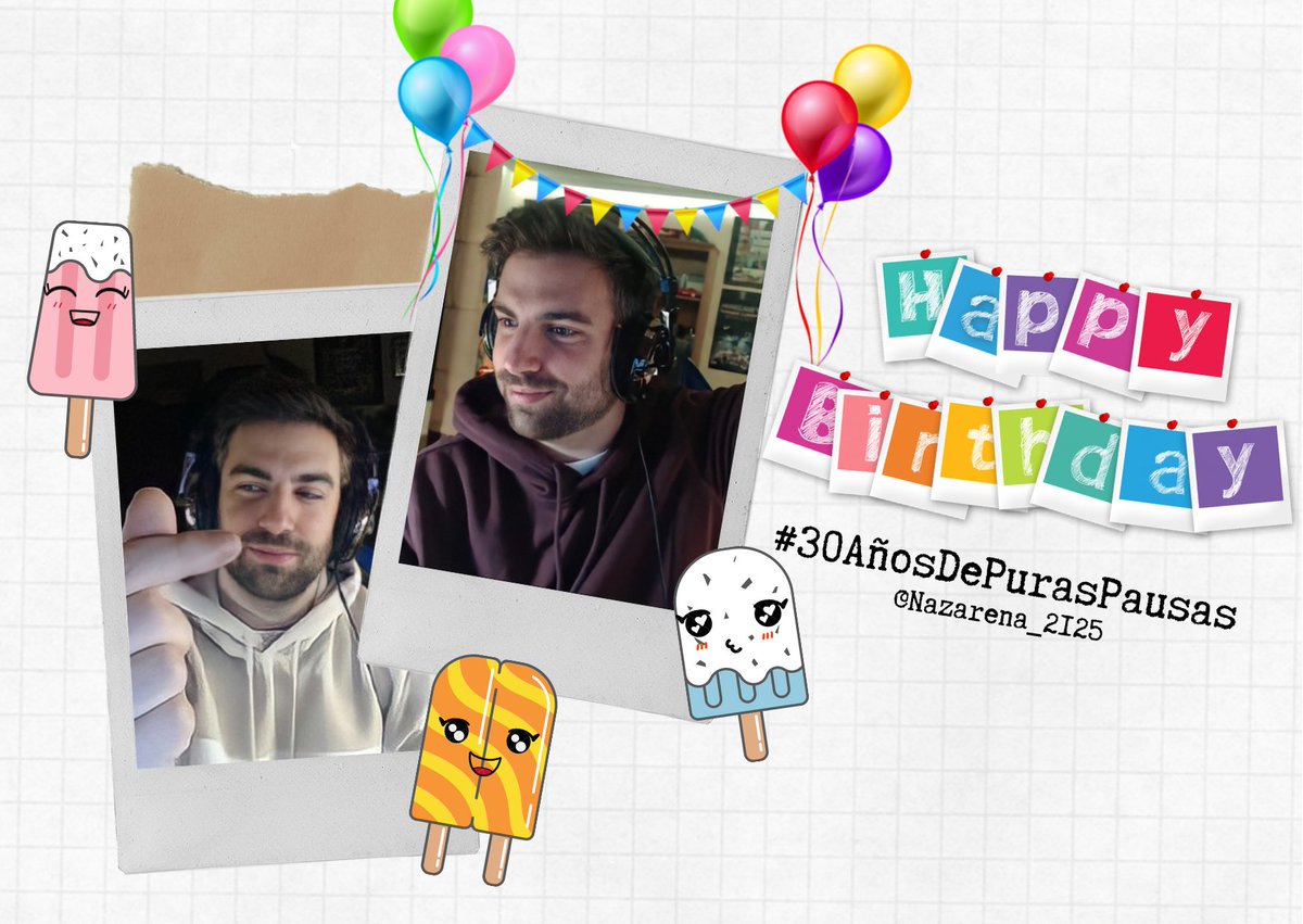 Nazarena_2125's tweet photo. Feliz cumpleaños al mejor jefecito del mundo!!! @HeRnyBreak este año no hay 30 razones por la que se te quiere pero espero que con las anteriorires se te haya quedado claro😉 Te deseo lo mejor del mundo, que bien merecido lo tienes 💜Te quiero mucho, lindo 🥰 #30AñosDePurasPausas https://t.co/JfFwr100sO