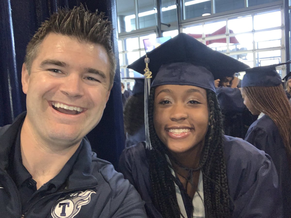 Great night to be a Titan! Congrats to the class of 2022 and these two members of our Lady Titan family! Love these two and can’t wait to see where their journey takes them! Only getting started! Proud of you both!