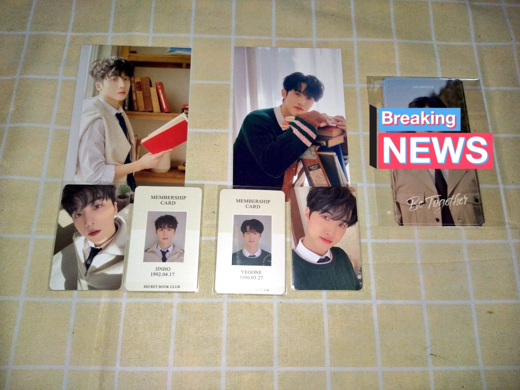 hyunieekyoongg's tweet photo. WTS SG2022 PENTAGON JINHO YEOONE

RM15 EACH 
Claim here https://t.co/5Vng4G1fjX 
#pasarpentagon @PasarPentagon https://t.co/uNbMwMBF49