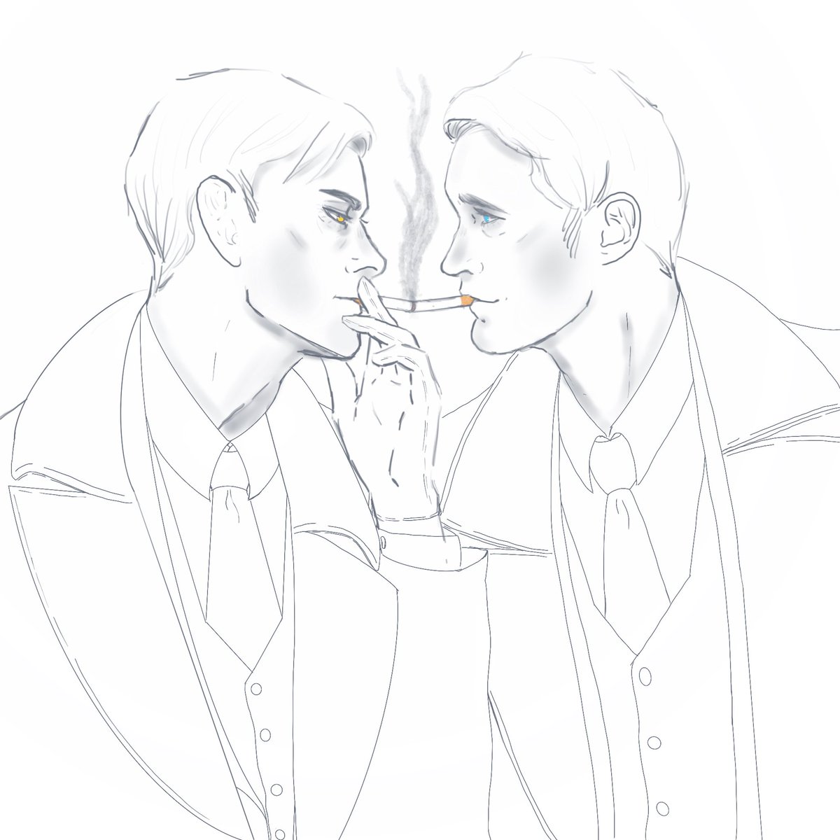 담뱃불 옮기는 슼조