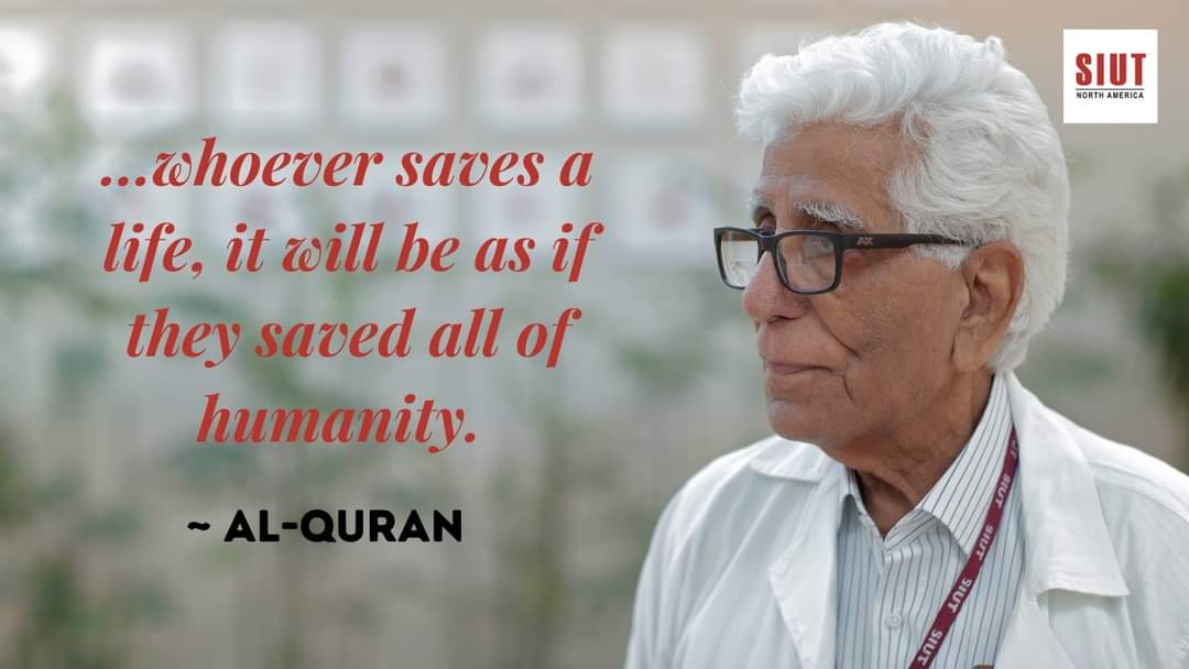 SyedAsadMasood's tweet photo. "We cannot let them die, just because they cannot afford to live" - Dr. Adib Rizvi 
SIUT has treated over 20 million people in the last 50 years free with dignity. Proud to be the part of SIUT. 
#myinspiration #rolemodel #urology #urologylife #Karachi #SIUT https://t.co/XqAb6s8FFn