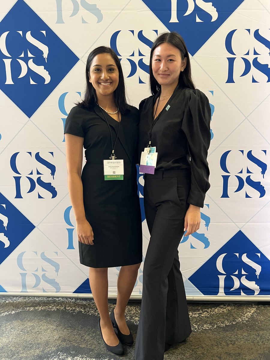 Beyond grateful to announce that <a href="/UCSFSurgery/">UCSF Surgery</a> &amp; @UCSFPlastics PGY3 Nisha Parmeshwar won the #CSPS2022 Best Resident Paper Award for our paper on gender-affirming breast augmentation aesthetics with Dr. Esther Kim! Thank you <a href="/SDPlastic/">Susan Kaweski, MD</a>, <a href="/DrAmberLeis/">DrAmberLeis</a>, and Dr. Samuel Lance!
