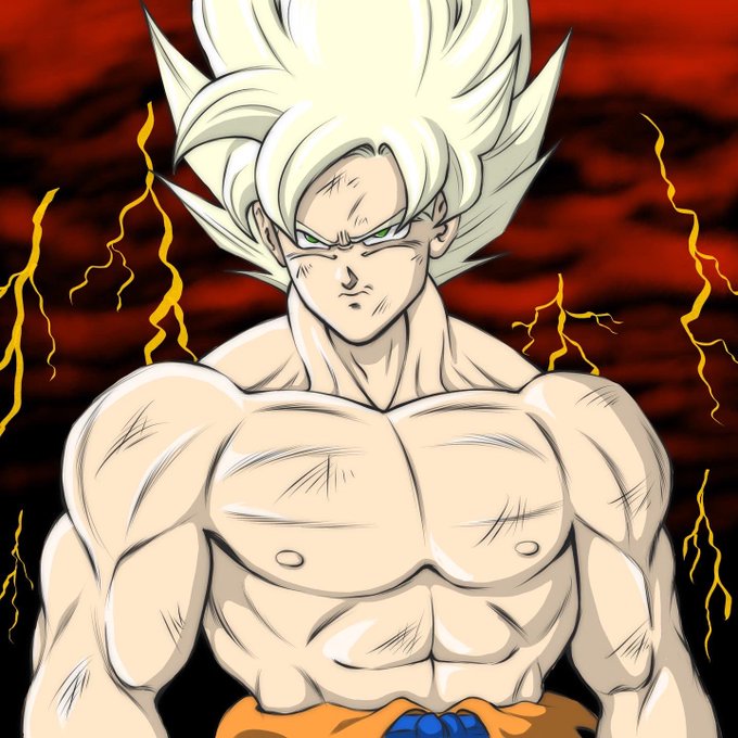 Black-X12 - Goku Ultra instinct -sign- Manga panel (anime coloring)  #dragonballsuper #ultrainstinct #fanart