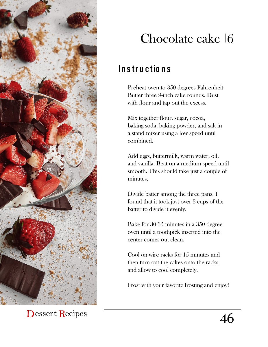 HananGDesign's tweet image. بسم الله 
ونبدأ ننزل أول التصاميم ، صفحات ل كتاب طبخ ❤🍰 
@YOUR_PLATFORMM @Designers_Sup