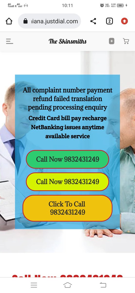 Rinkumahan's tweet image. @IRCTC_News @IRCTCofficial @RailMinIndia @aajtak
IRCTC k name par fraud, agr ap IRCTC customer care number search kare ye aata  Jo paise refund ki bat kare apn account se apise gyab karte aur IRCTC so Raha hai 
#fraudIRCTC #railway #Onlinefraud