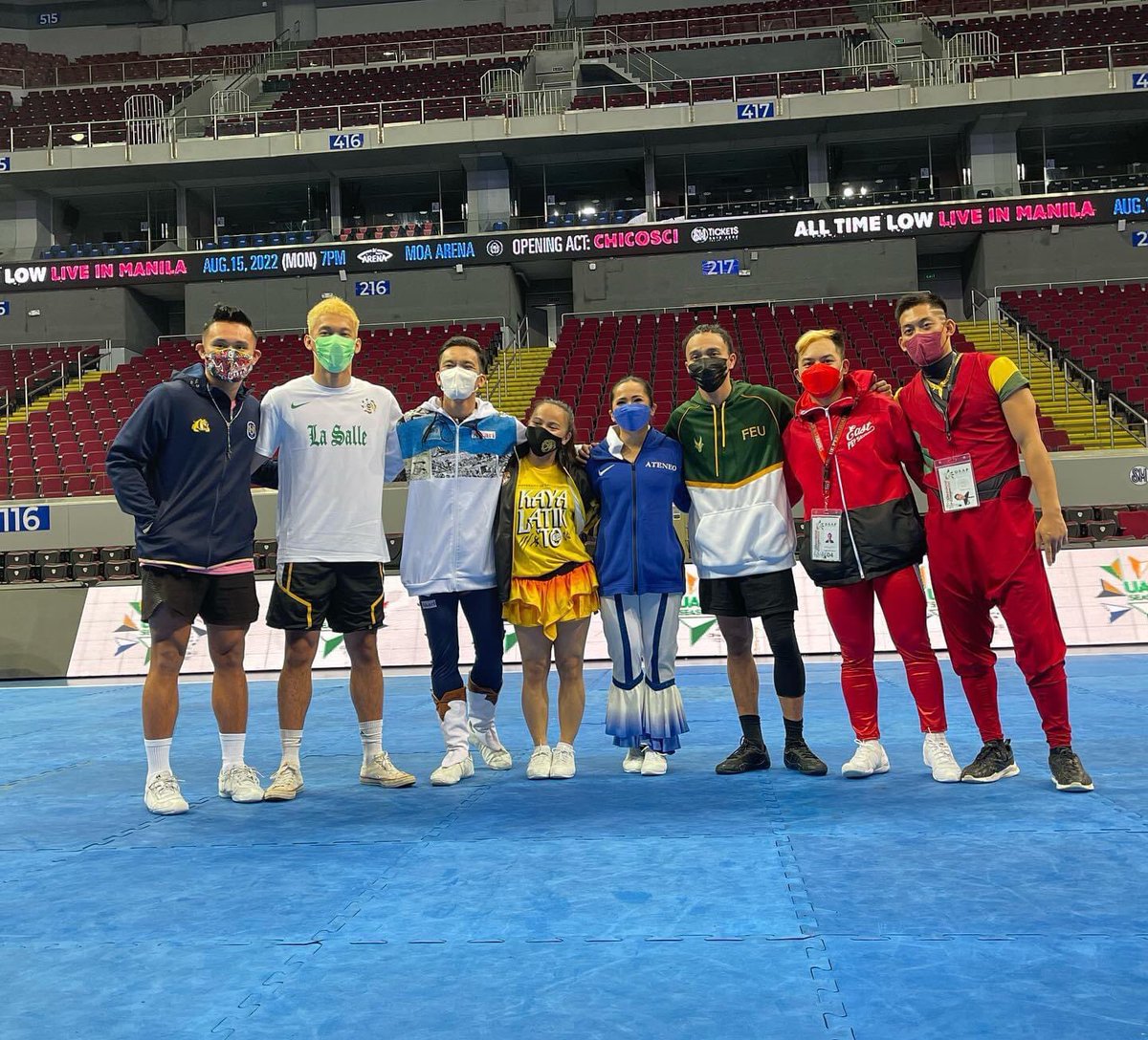 RWconnects's tweet photo. LOOK: UAAP Season 84 Cheerdance Competition coaches and team captains

https://t.co/uHZWxCF4N4

#UAAPCDC2022 https://t.co/PMW7pJuEpU