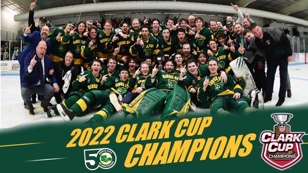 YOUR MUSKETEERS ARE THE 2022 CLARK CUP CHAMPIONS!