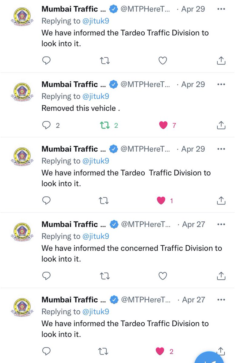 jituk9's tweet photo. Its been more than a month @MTPHereToHelp but v r not updated of any action #PromiseFailed ⛔️⚠️🛑, no improvement in #traffic nor any violators hv any #fear, no proper #awareness #education - straight FIR - पकड़ा गया वो चोर है, जो बच गया ,,, aur hamare liye bot #AutoAnswer https://t.co/VQXHaGR2Qd