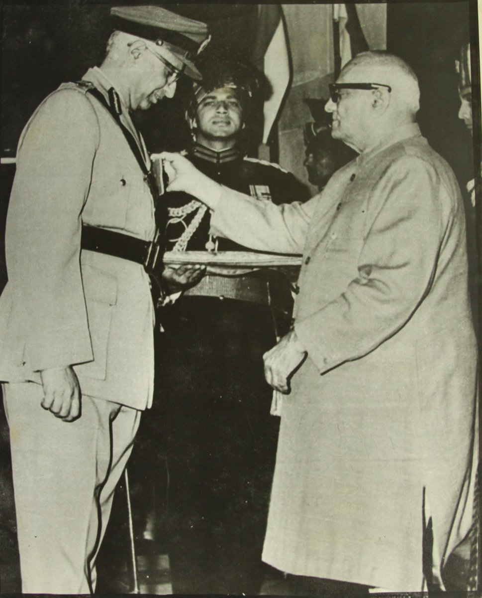 BSF_India's tweet photo. 22 May 
Remembering the first borderman Padma Vibhushan K F Rustamji, first Director General of Border Security Force on his birth anniversary.
 
सीमा सुरक्षा बल - सर्वदा सतर्क 

#JaiHind https://t.co/pG1QuAGkQu