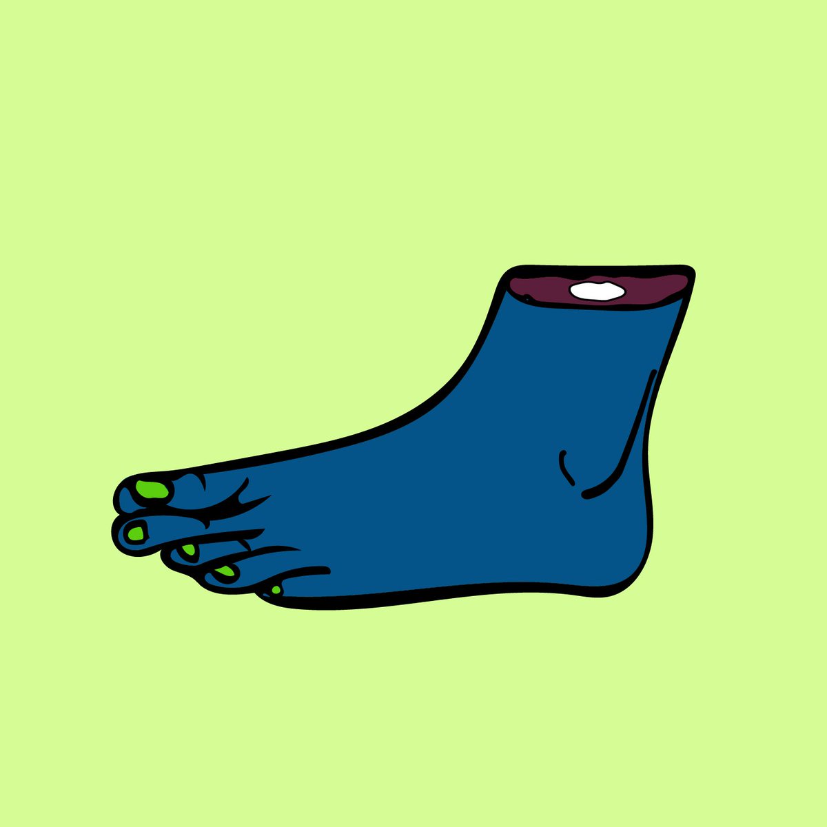 Is less more? Foot 7312 is 1 of 19 simply bare feet in our 10k collection. 

#ZombieFeet #ZombieFeetNFT #BuildAZombie #BAZ #NFT #NFTs #NFTdrop #NFTCommunity #Opensea #OpenSeaPolygon #PolygonNFT #generativeart