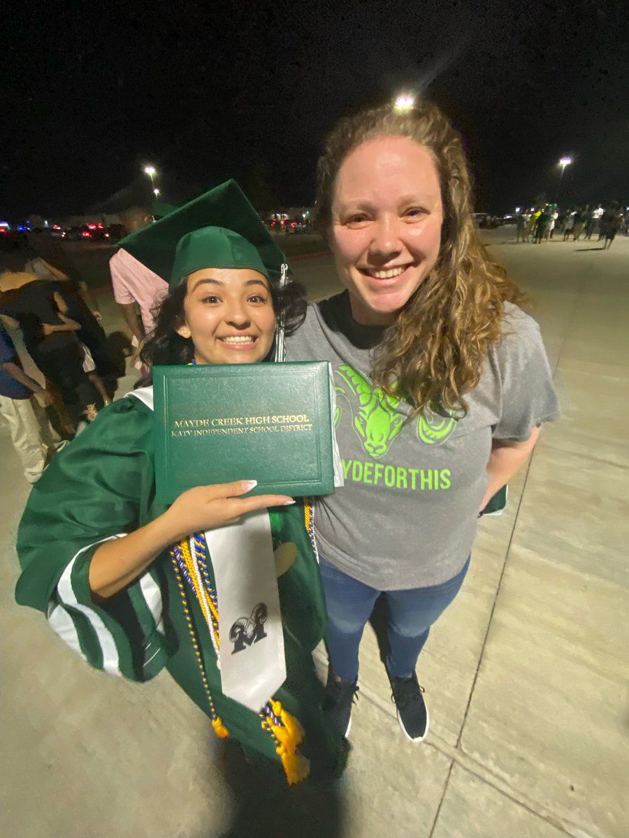 Incredibly blessed to watch my first group of students walk tonight. I’m so proud of everything they have accomplished and excited as they pursue new goals.