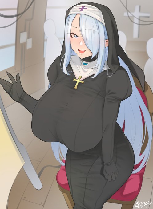 [R-18] 退魔シスター #巨乳 #オリジナル #シスター https://t.co/eLCekOaEyi 