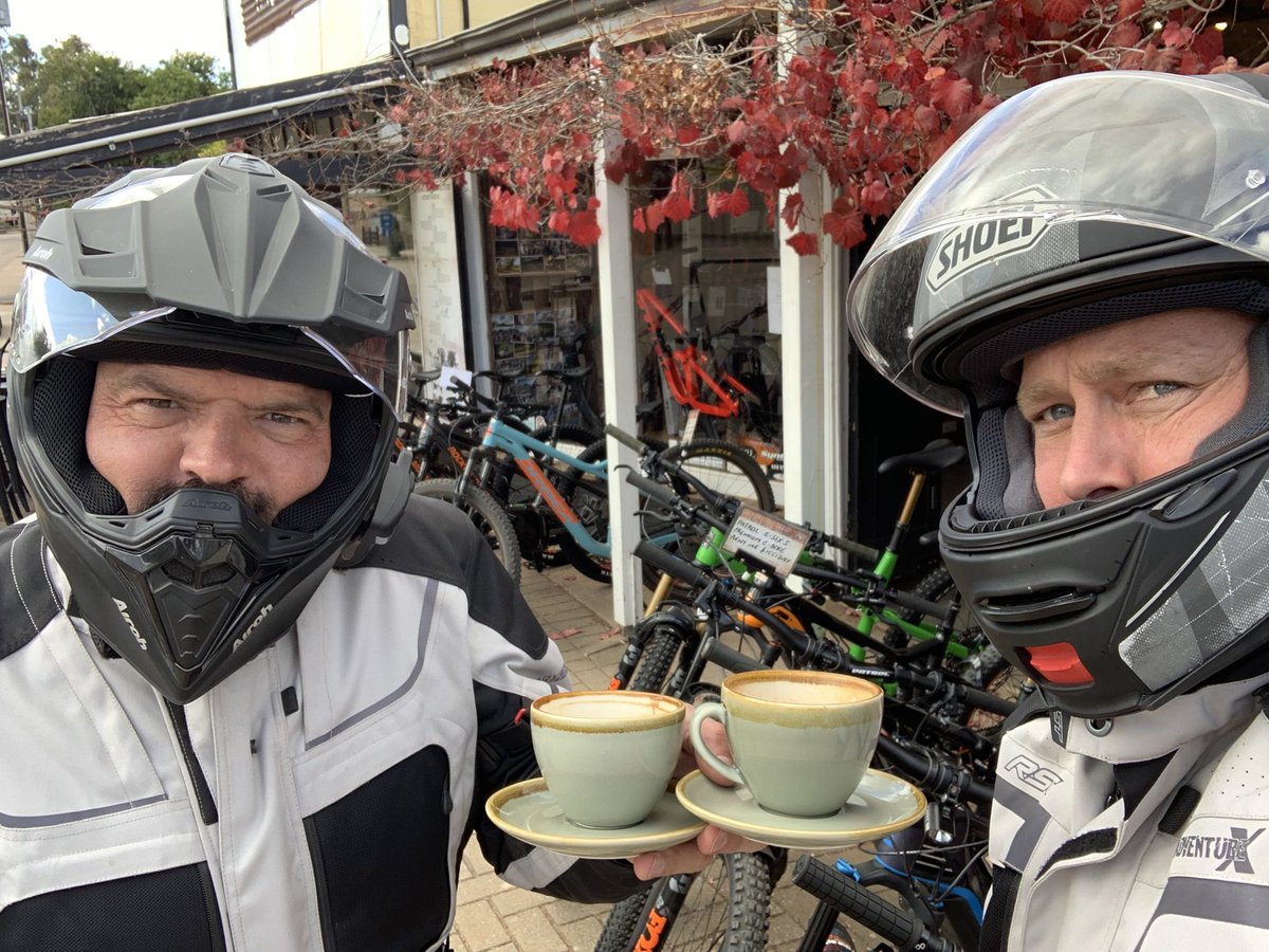 simoncradock's tweet photo. @GSARally #coffeeshot #riverrats #newridesorted https://t.co/QAmNjhOcyE