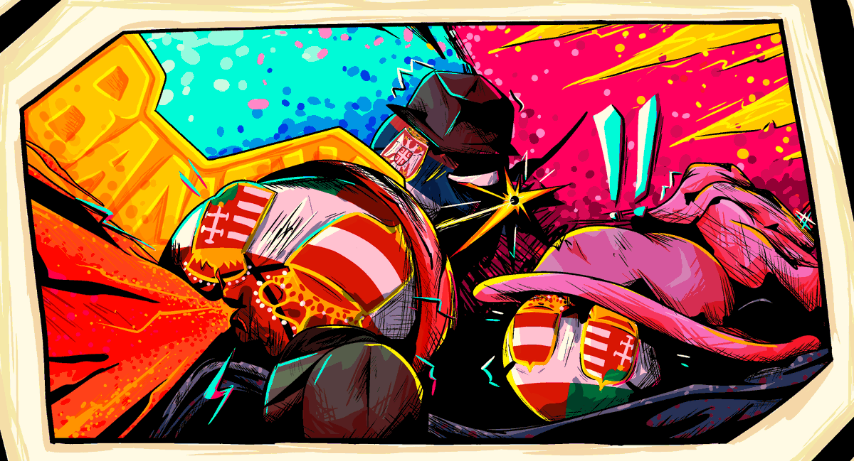 eespbot's tweet photo. アート：コミック風アート
#ポーランドボール #polandball
https://t.co/YoXBX0WnZt