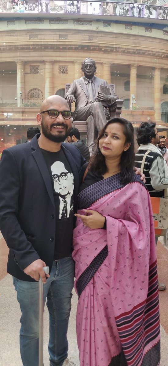 Sumitchauhaan's tweet photo. Wish you a very happy birthday dear @KotwalMeena, keep shining and fighting. Jai Bhim https://t.co/VobPZEjgKE