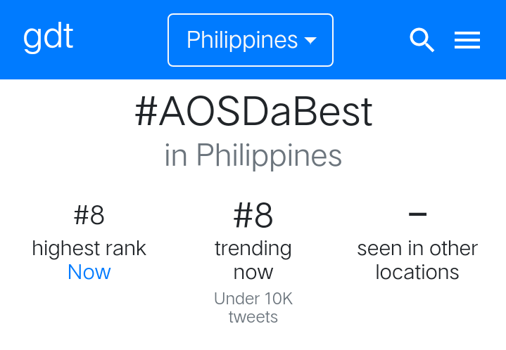 HeartyMn's tweet photo. TRENDING!!!

Retweet &amp; reply "Keep tweeting"
ten times along with our tagline. 

Limitless JULIEVER 
#AOSDaBest 
@AllOutSundays7

@MyJaps @RAYVERCRUZ20 https://t.co/3z3IyXEc2a