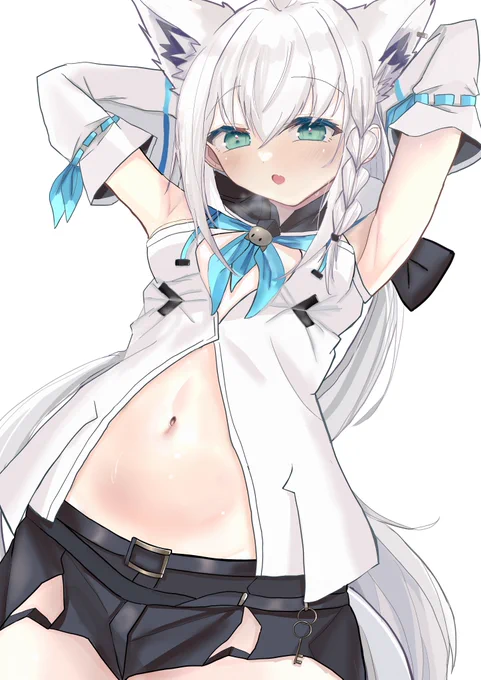 白上フブキさん描きました 