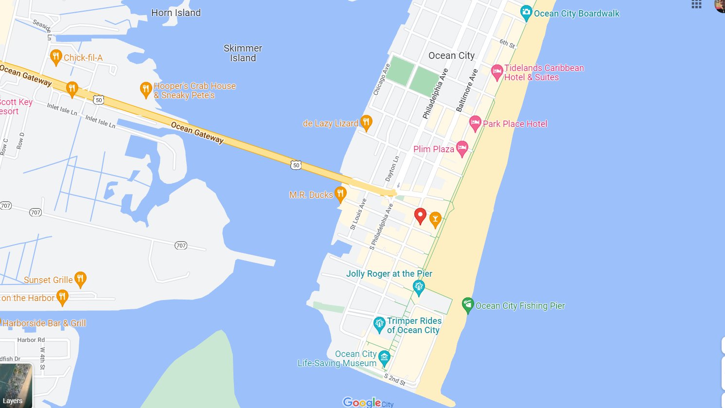 Street Map Of Ocean City Md Alan Henney On Twitter: "Shooting--- Talbot Street And The Boardwalk In Ocean  City, Md. ~20-Year-Old Man Was Shot In The Leg After People Reported  Hearing ~6 Gunshots. Officers Also Deployed Their Taser