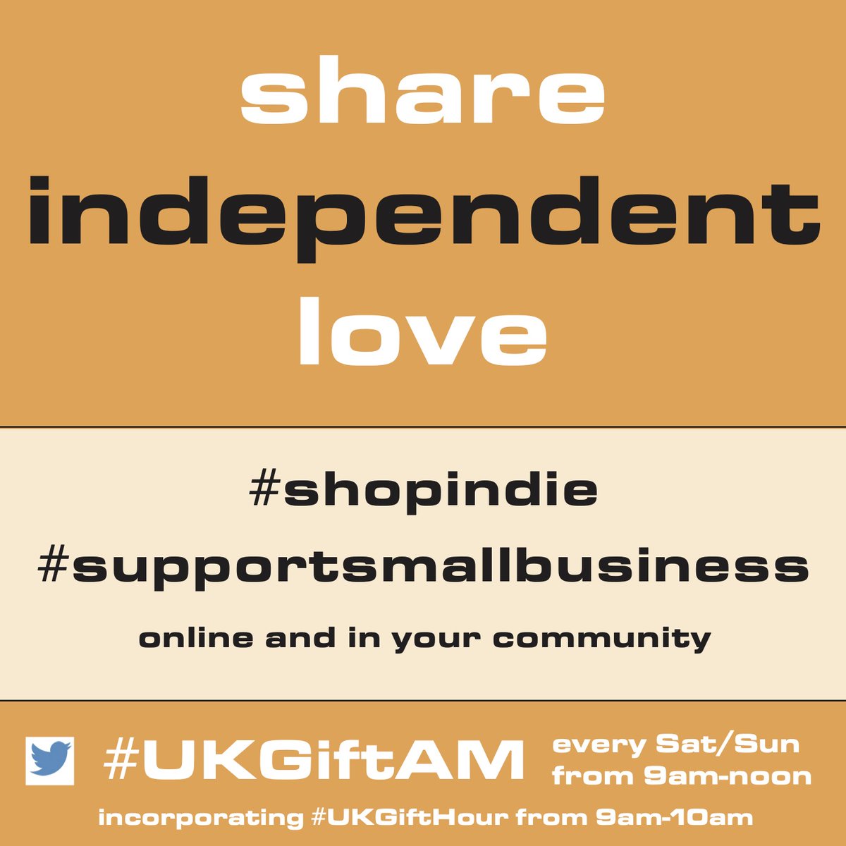 UKGiftHour's tweet photo. We don't expect as much noise on a peaceful #SundayMorning as a Saturday for #supportsmallbusiness but you could still give #shopindie a much-needed lift by joining #UKGiftHour #UKGiftAM from 9am. Good company and great #giftideas from UK indies &amp; creatives. Always a welcome 🤗 https://t.co/wNwH2EzGeK